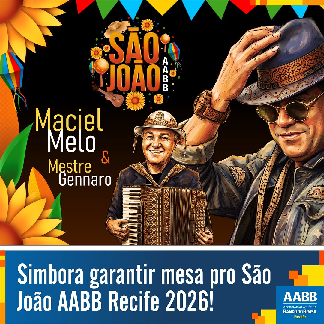São João AABB 2026 — AABB Recife, Graças, Recife