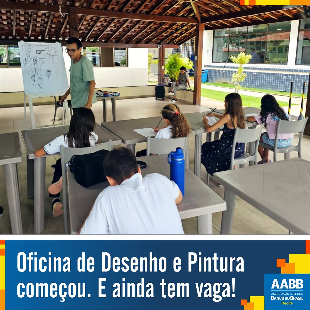 Oficina de Desenho e Pintura — AABB Recife, Graças, Recife