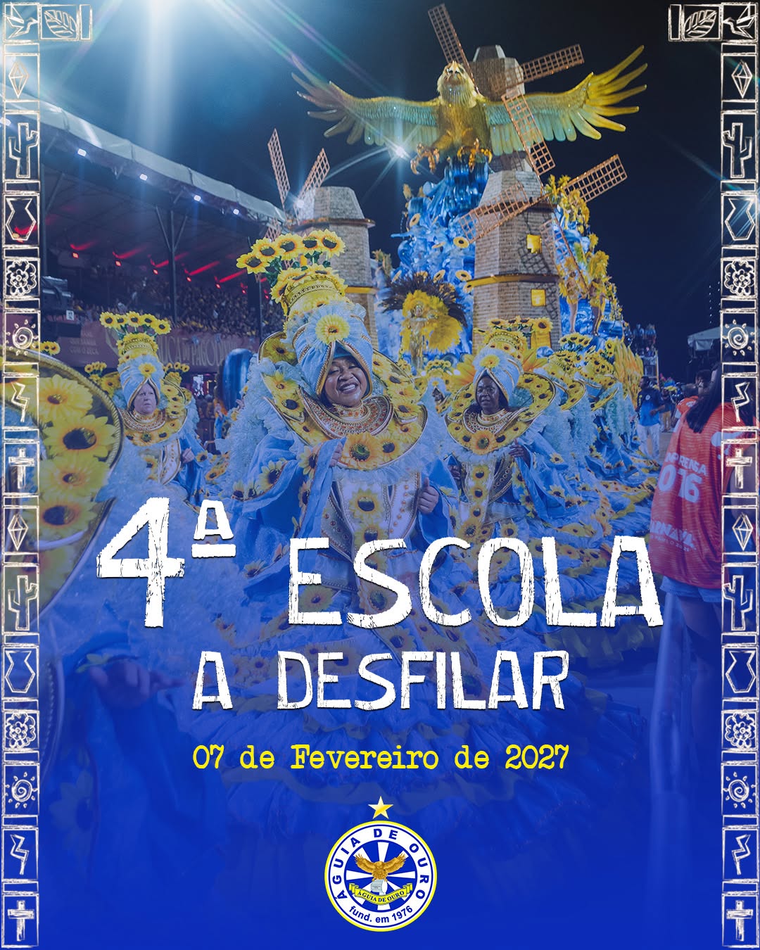 Desfile da Águia de Ouro - Carnaval 2027 — Águia de Ouro, Pinheiros, São Paulo