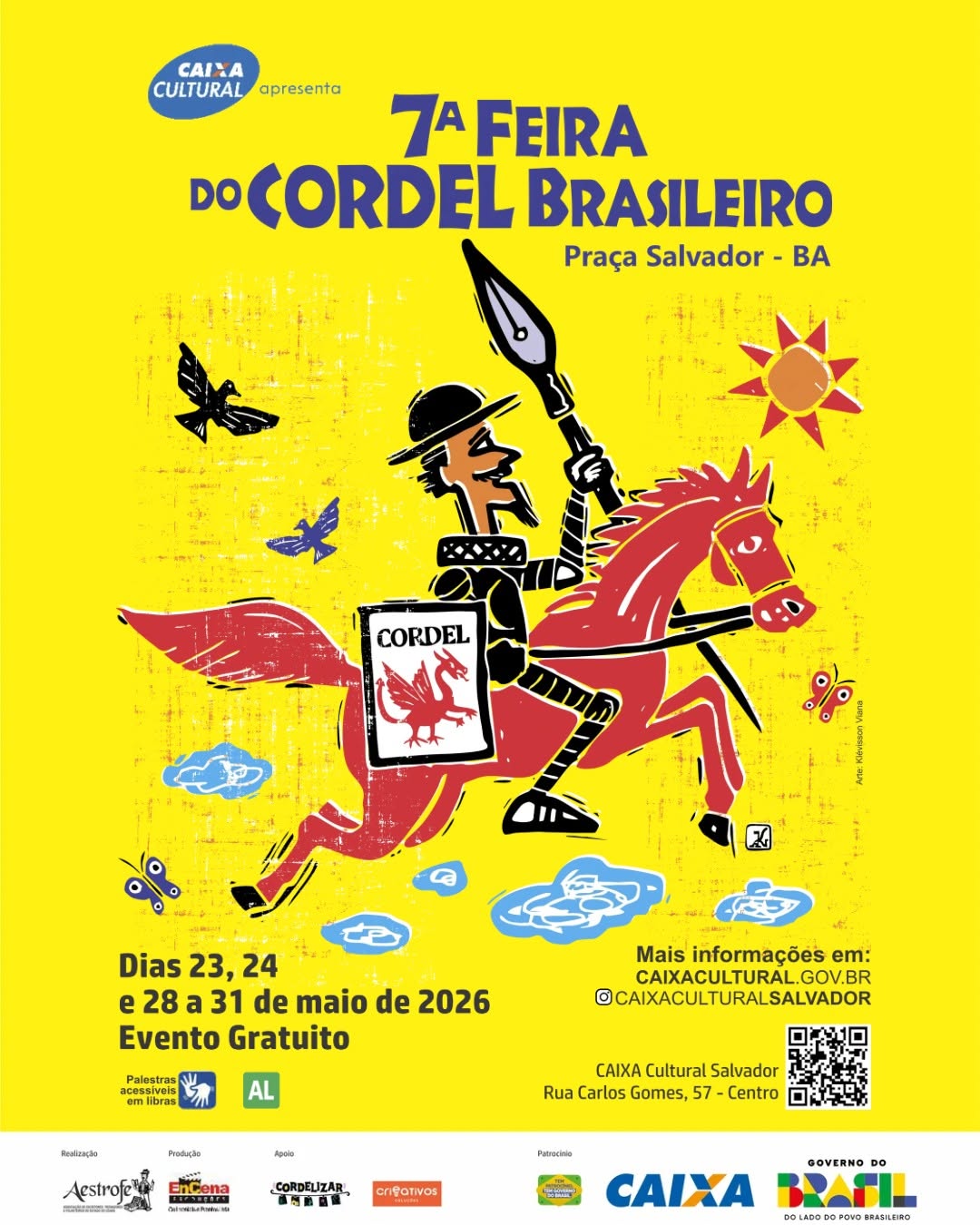 Feira do Cordel Brasileiro em Salvador