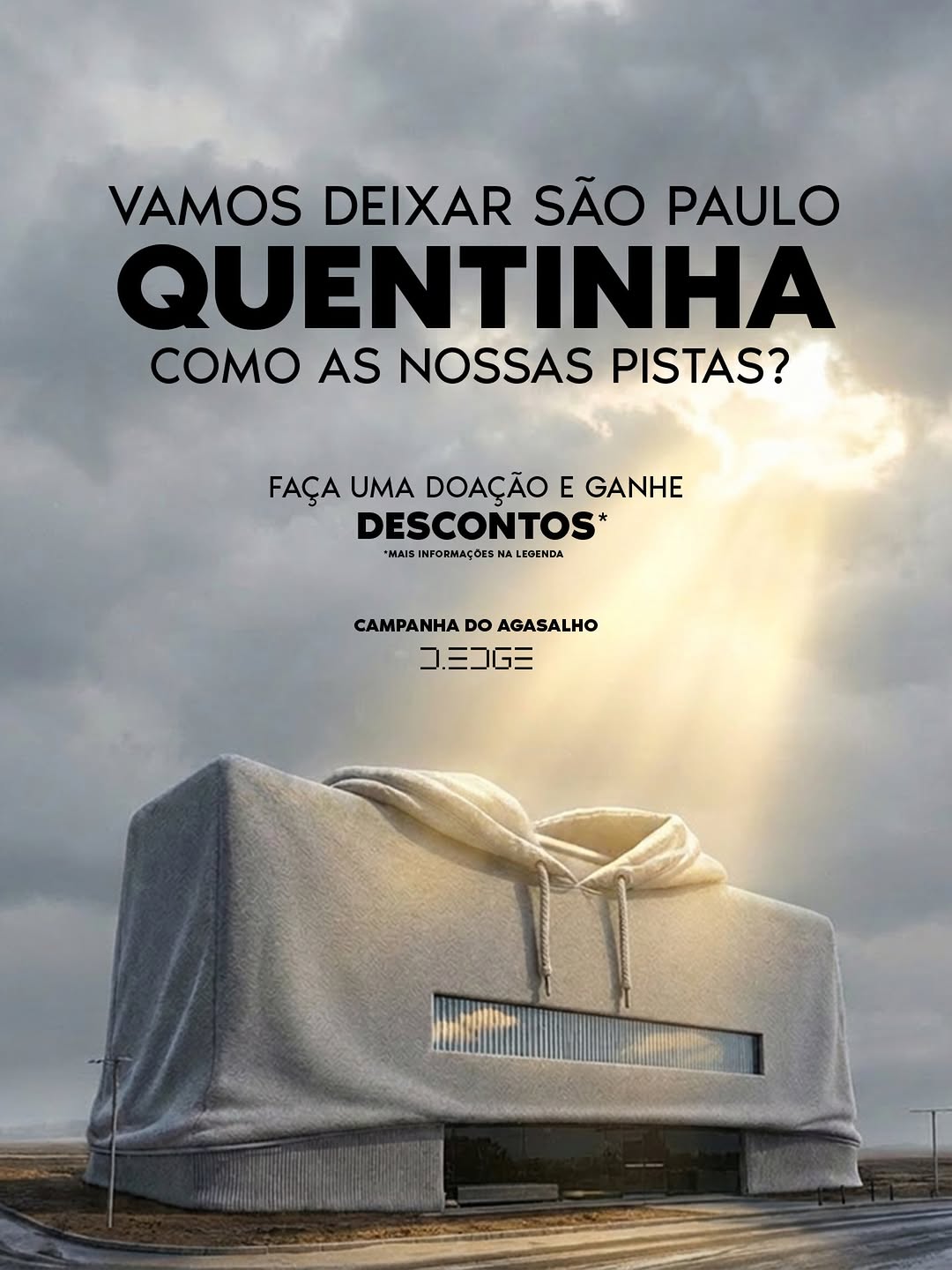 Campanha do Agasalho D-EDGE — D-EDGE, Barra Funda, São Paulo