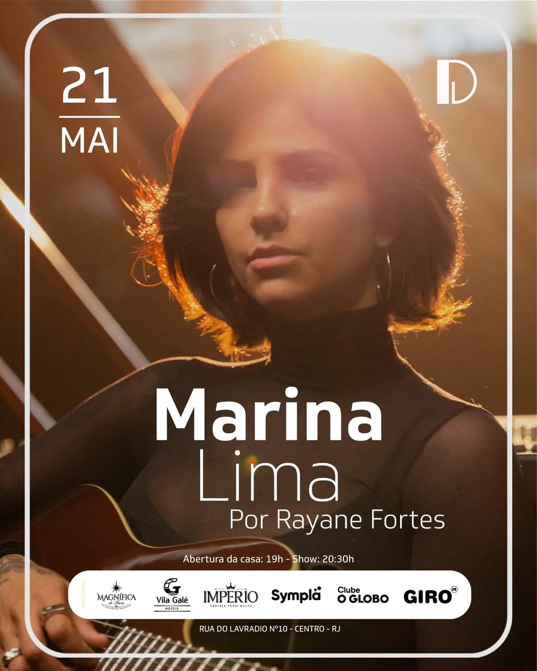 Marina Lima por Rayane Fortes — Dolores Club, Rio de Janeiro