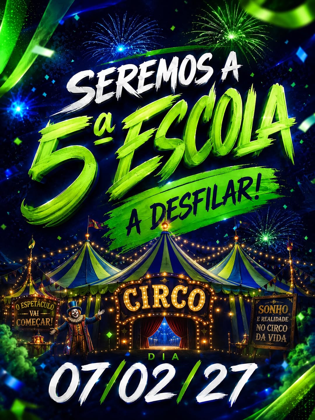 Desfile da Vila Maria no Carnaval Paulistano — Unidos de Vila Maria, Vila Maria, São Paulo