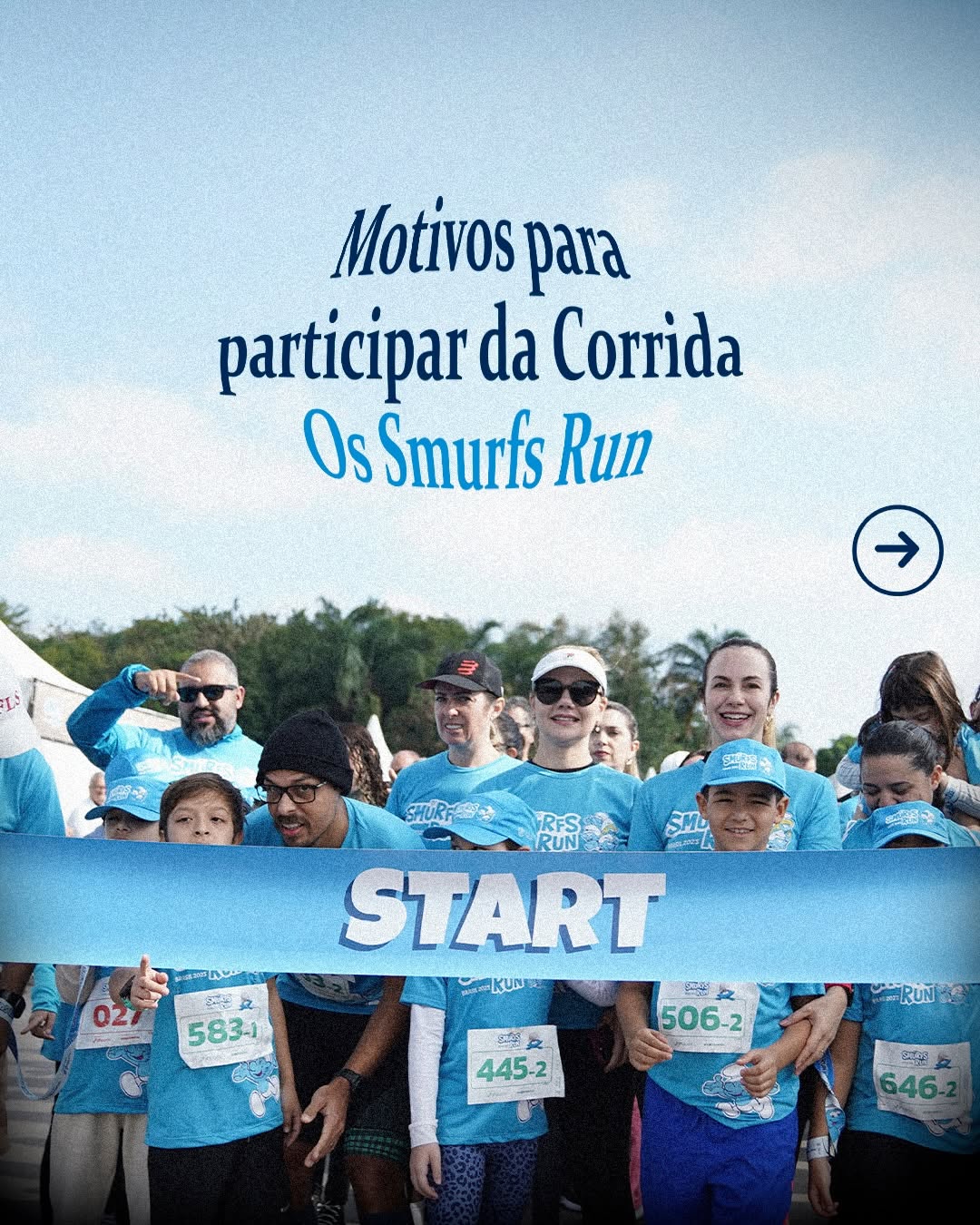 Corrida Os Smurfs Run — Salvador Norte Shopping, Salvador