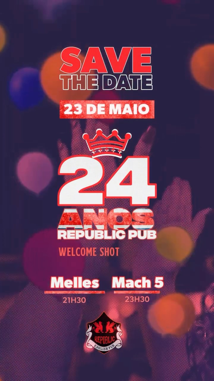 24 Anos do Republic Pub — Republic Pub, Pinheiros, São Paulo