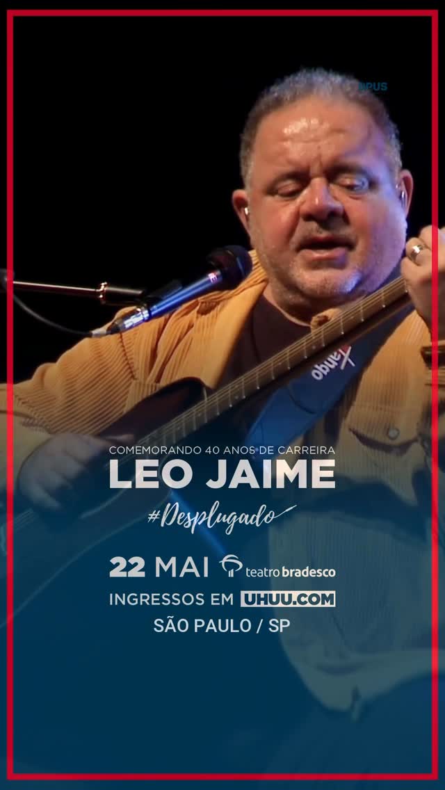 Encontro com Leo Jaime - 40 anos de carreira