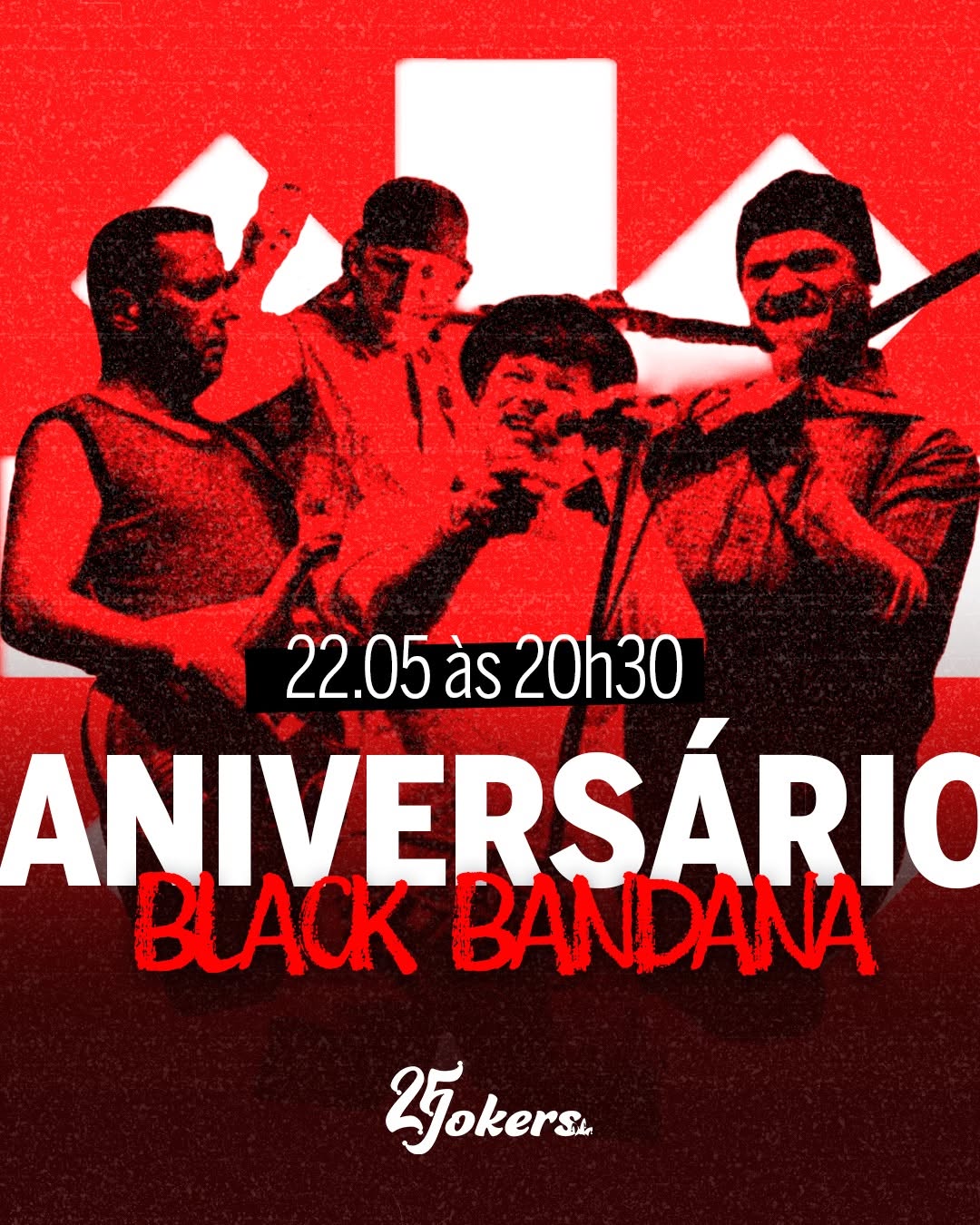 4 Anos de Black Bandana — Jokers Pub, Centro, Curitiba