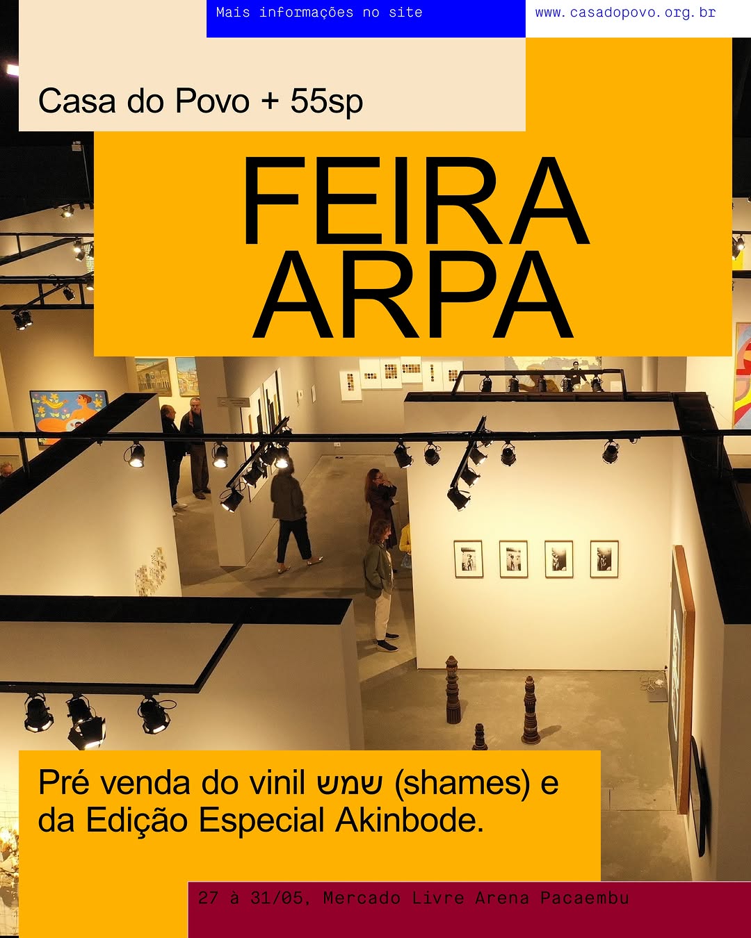 Lançamento do vinil de שמש (shames) - Coral Tradição na ARPA — Casa do Povo, Bom Retiro, São Paulo