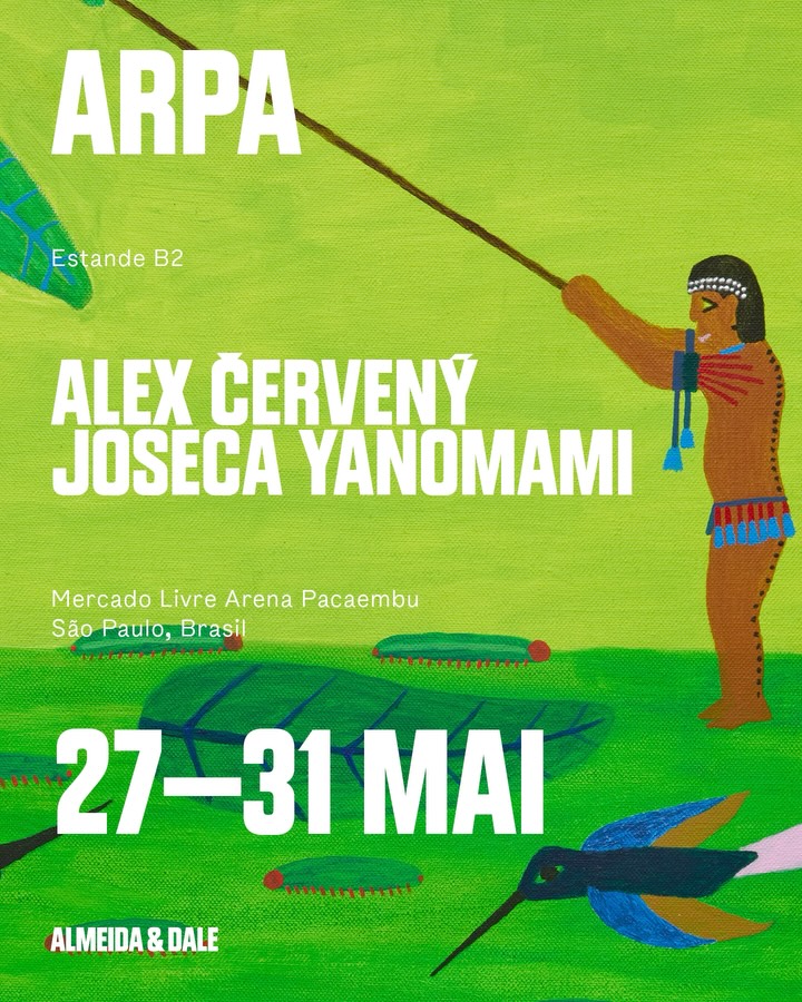 Alex Červený e Joseca Yanomami na ArPa 2026