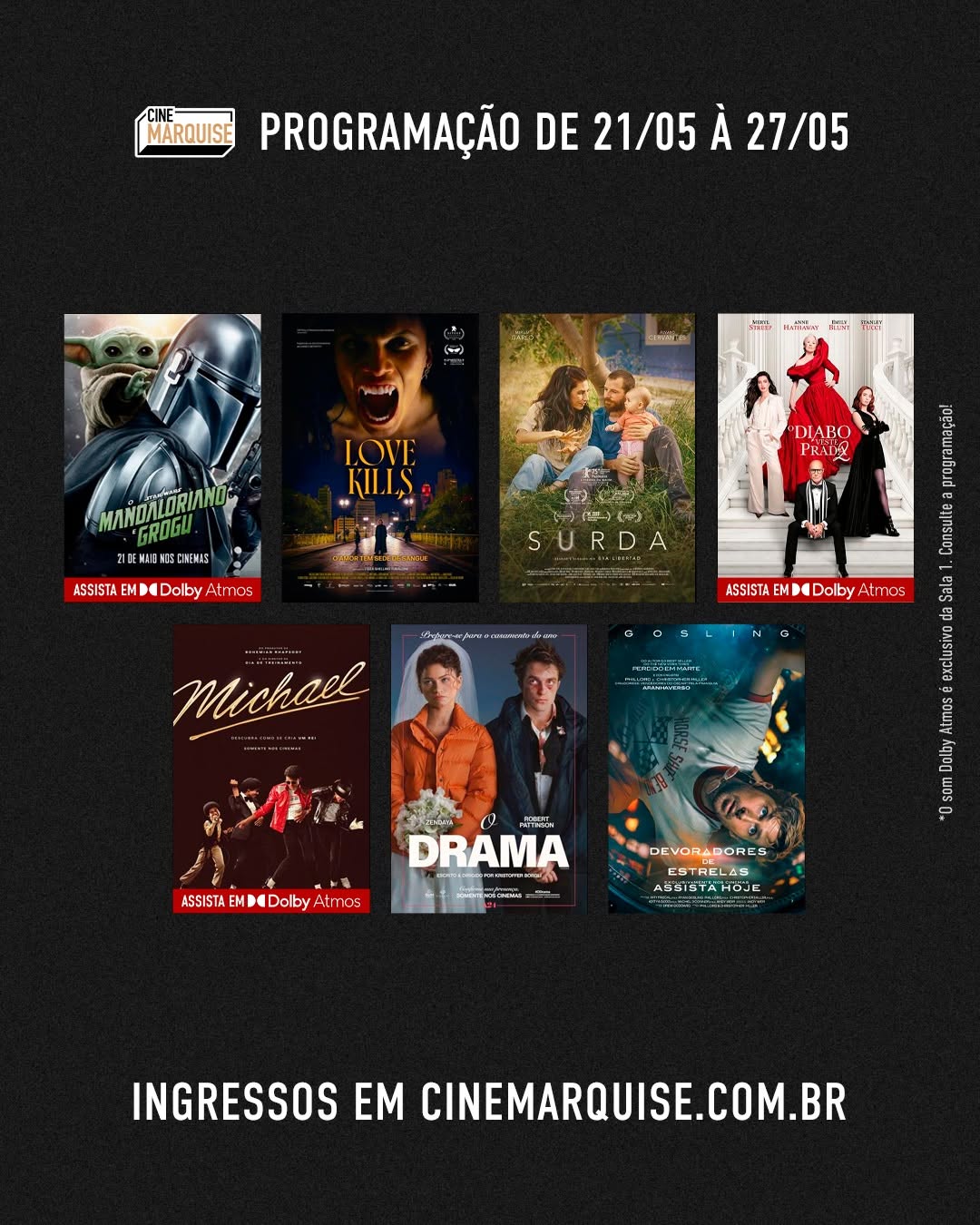 O DIABO VESTE PRADA 2 — Cine Marquise, Bela Vista, São Paulo