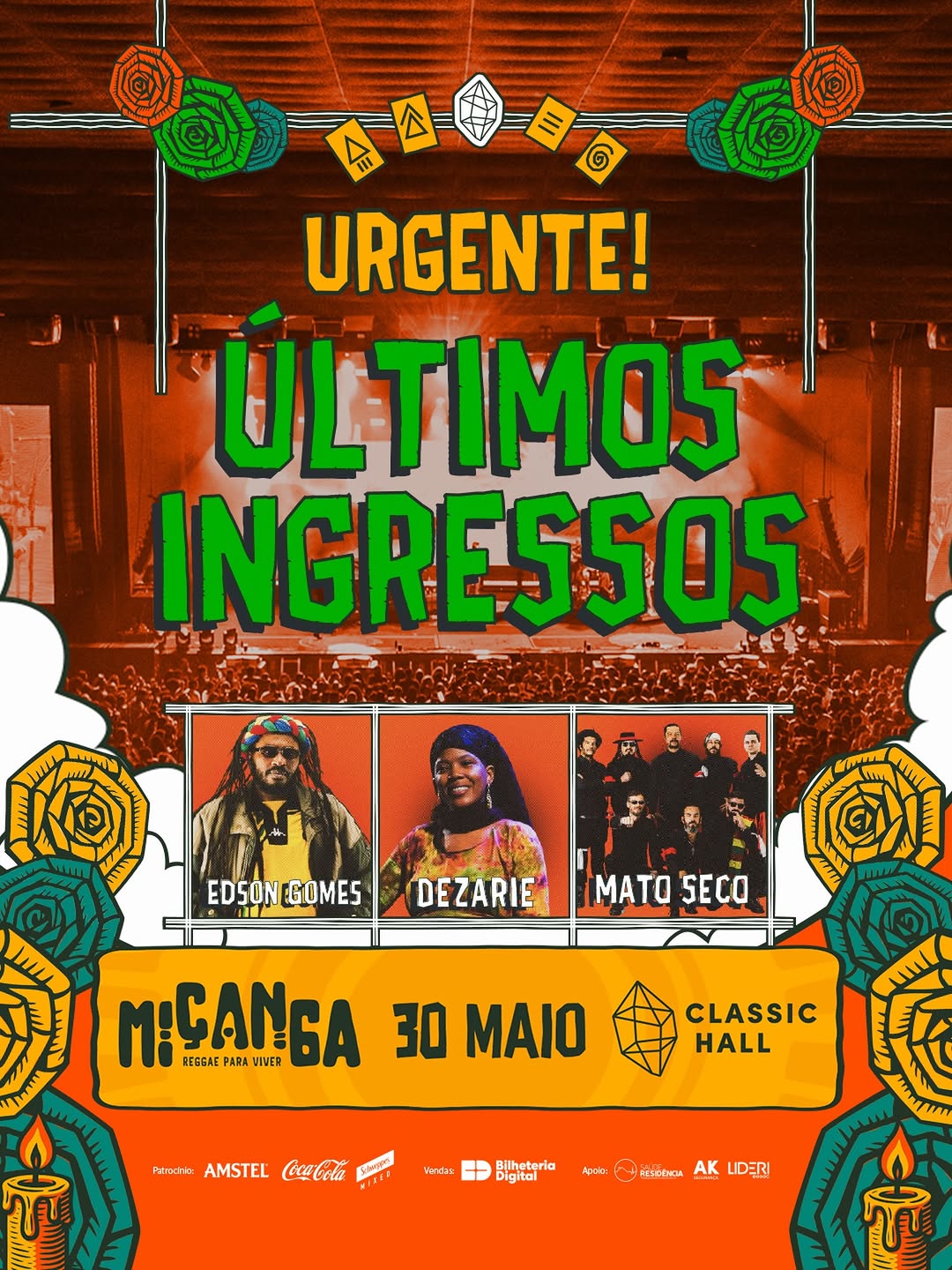Miçanga com Dezarie, Edson Gomes e Mato Seco