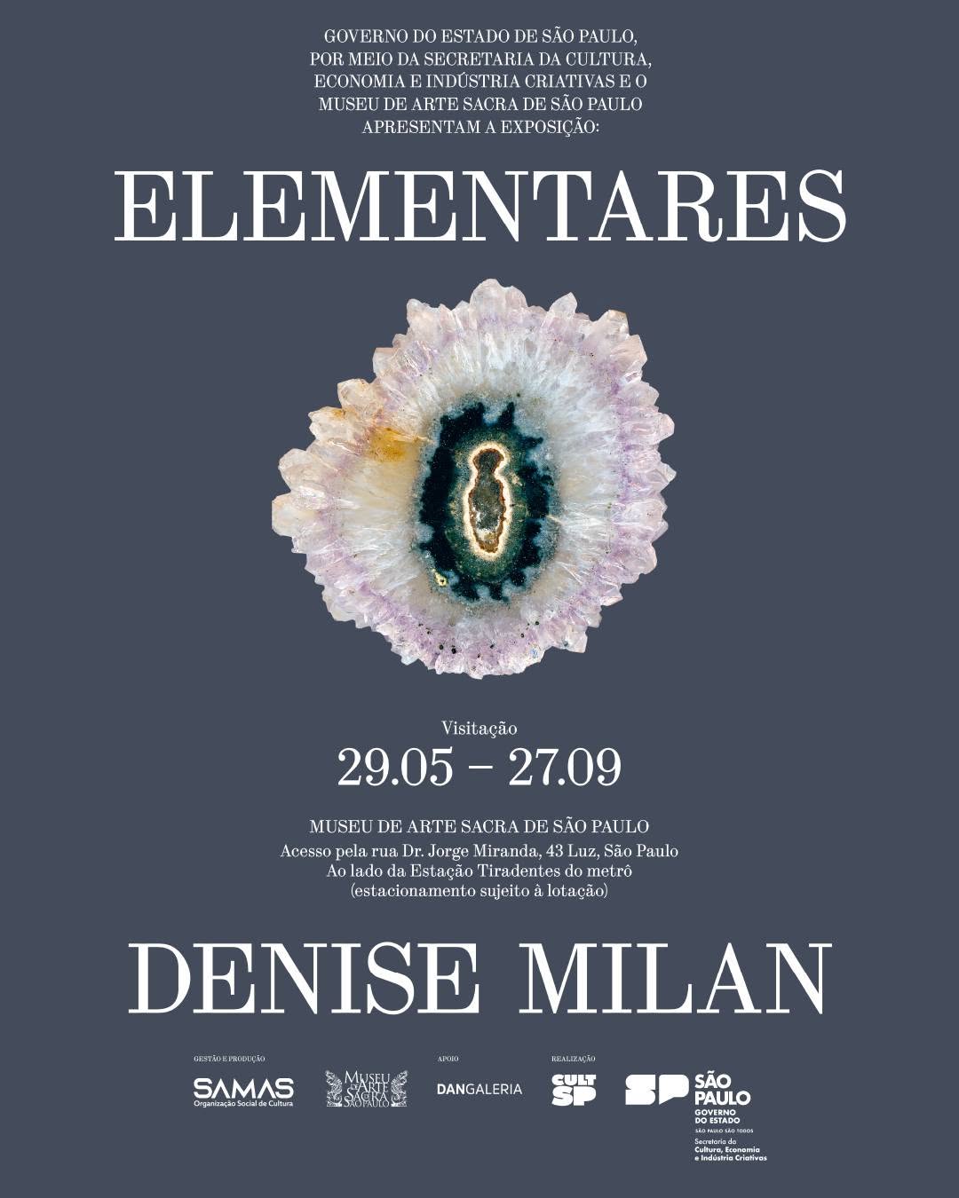Elementares — Museu de Arte Sacra, Bom Retiro, São Paulo