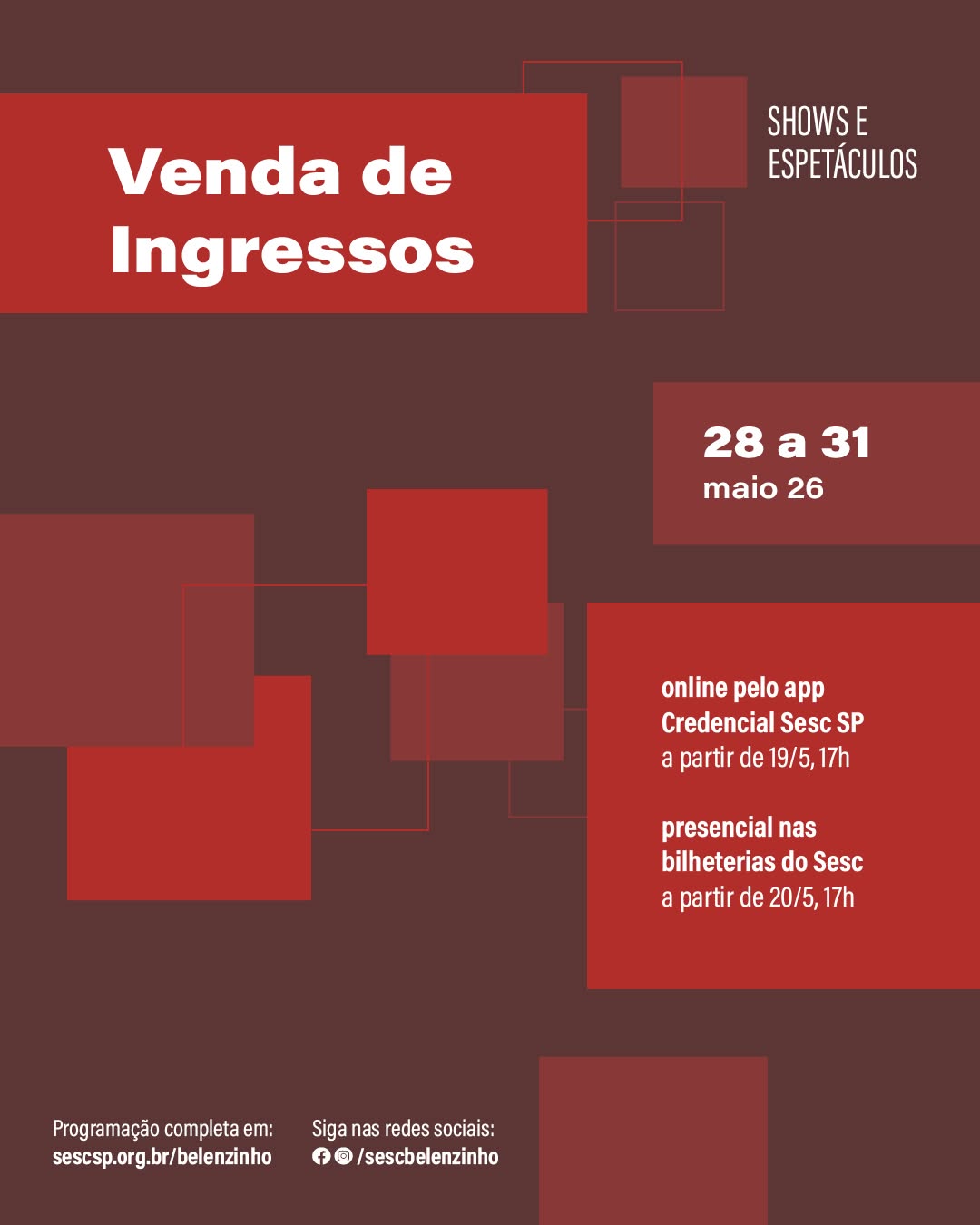 Massapê — Sesc Belenzinho, Belém, São Paulo