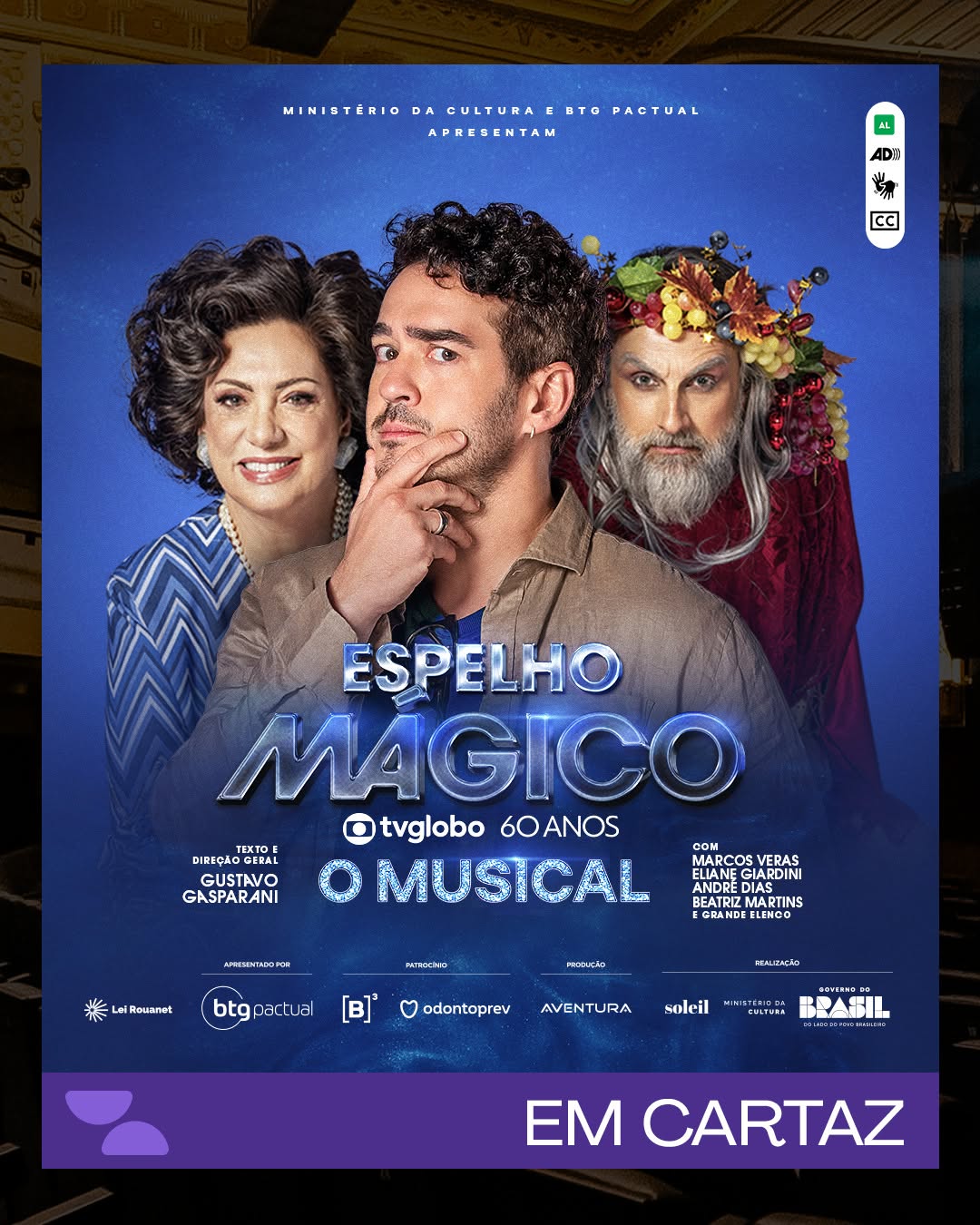 Espelho Mágico — O Musical — Teatro Riachuelo Rio, Rio de Janeiro