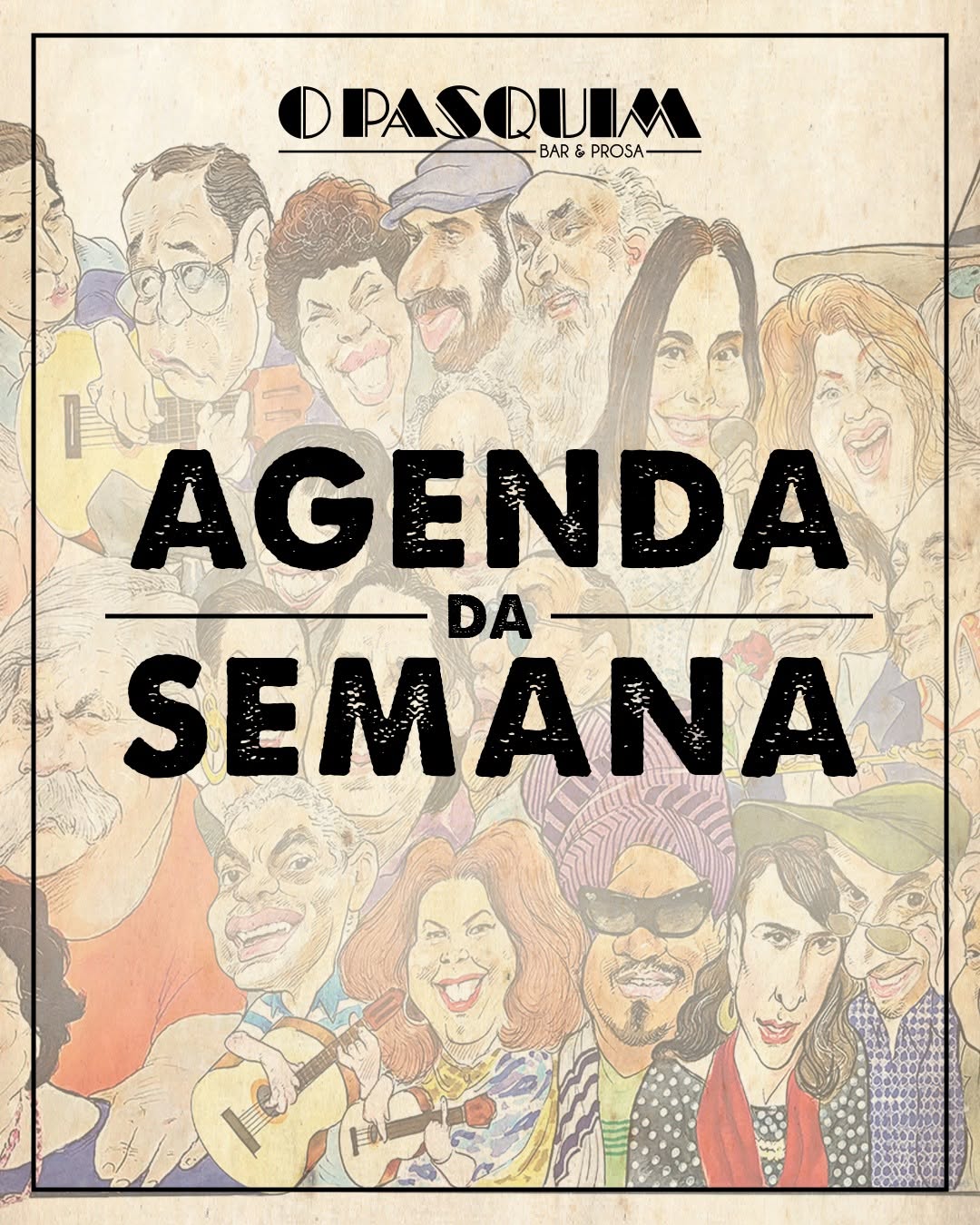 Samba ao vivo no Opasquim — O Pasquim Bar e Prosa Vila Madalena, Pinheiros, São Paulo