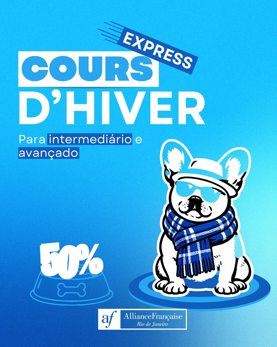 Curso Express de Francês - Inverno 2026 — Aliança Francesa (Botafogo), Botafogo