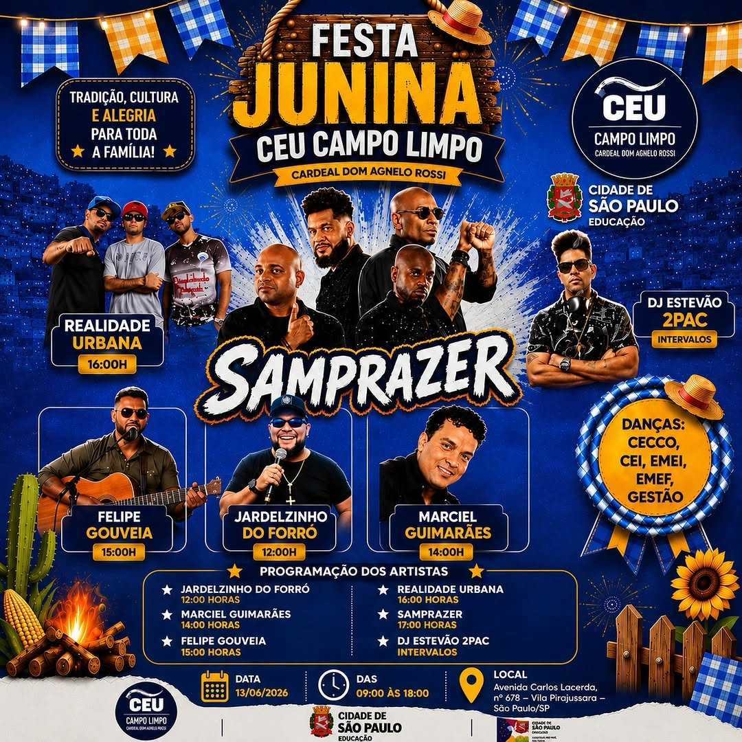 Festa das Tradições do CEU Campo Limpo — CEU Campo Limpo, Campo Limpo, São Paulo