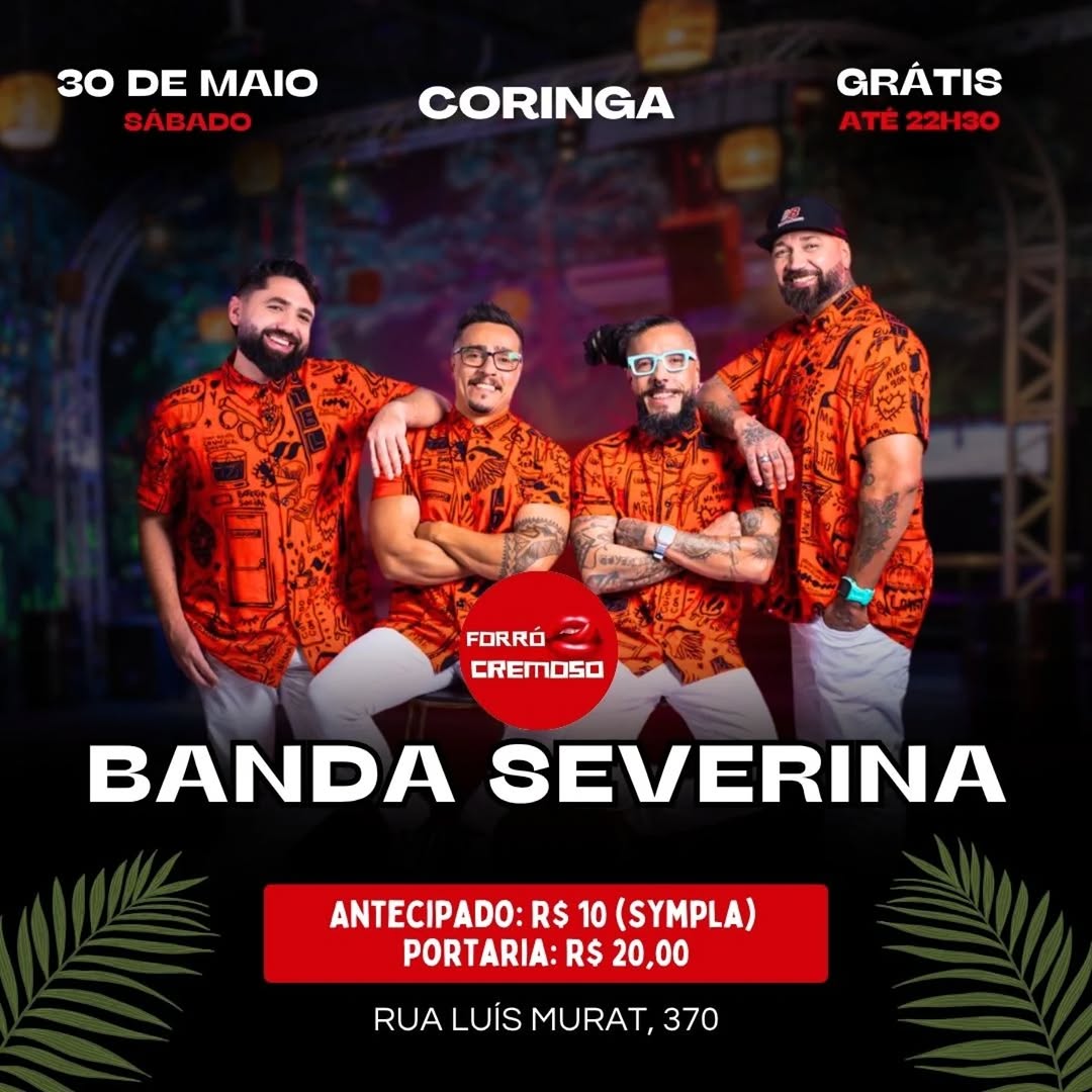 Forró Cremoso — Coringa, Pinheiros, São Paulo