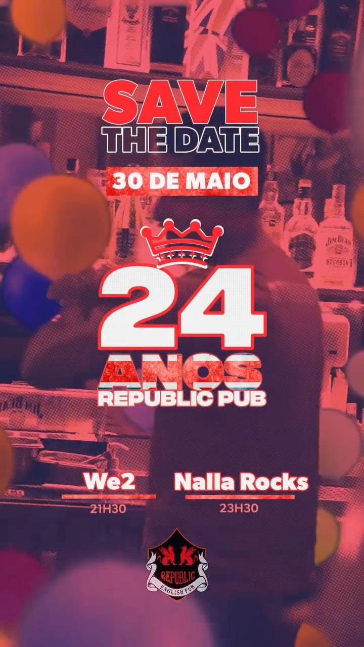 24 Anos Republic Pub — Republic Pub, Pinheiros, São Paulo