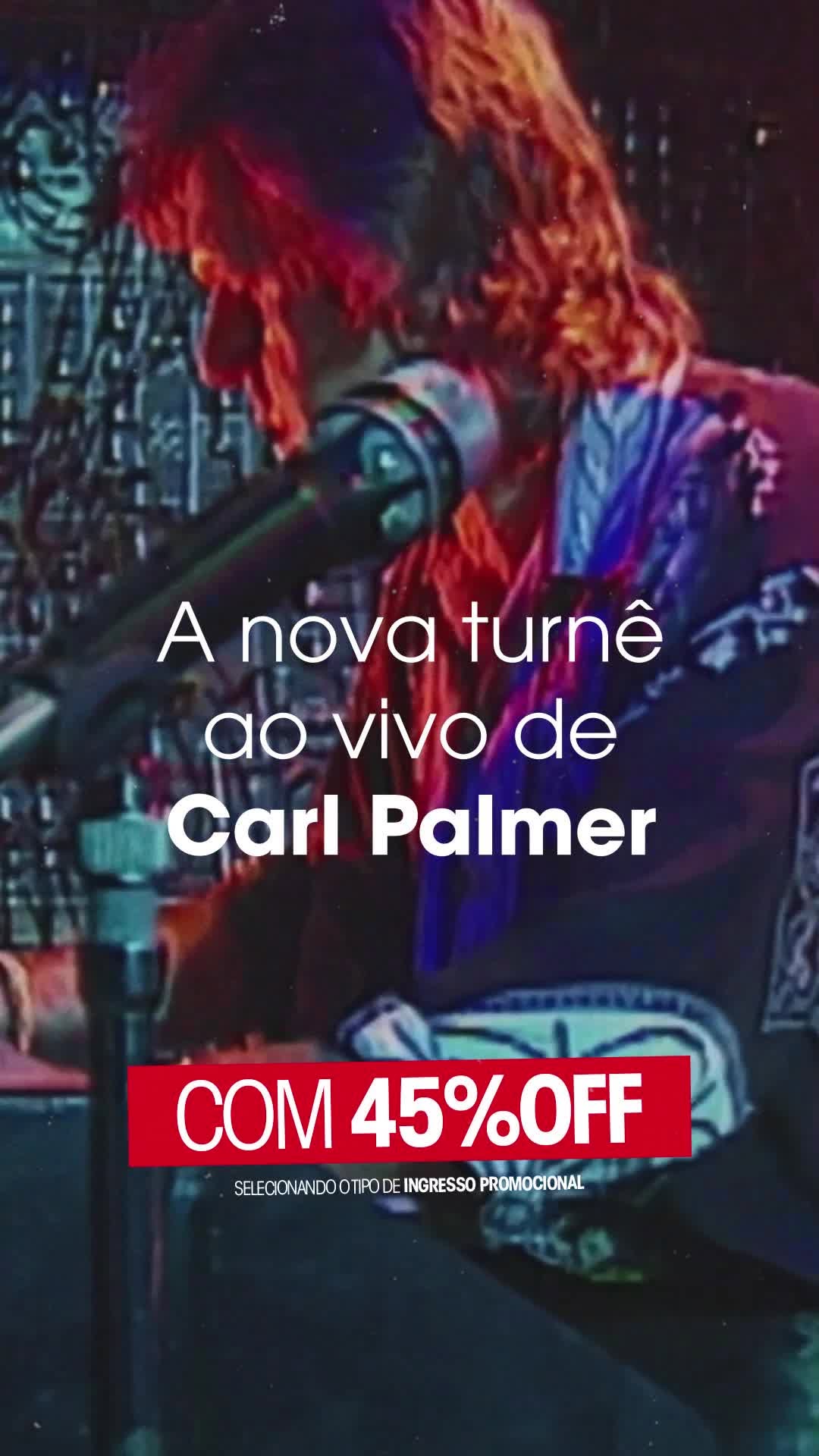 An Evening with Emerson, Lake and Palmer — Teatro Bradesco, Barra Funda, São Paulo