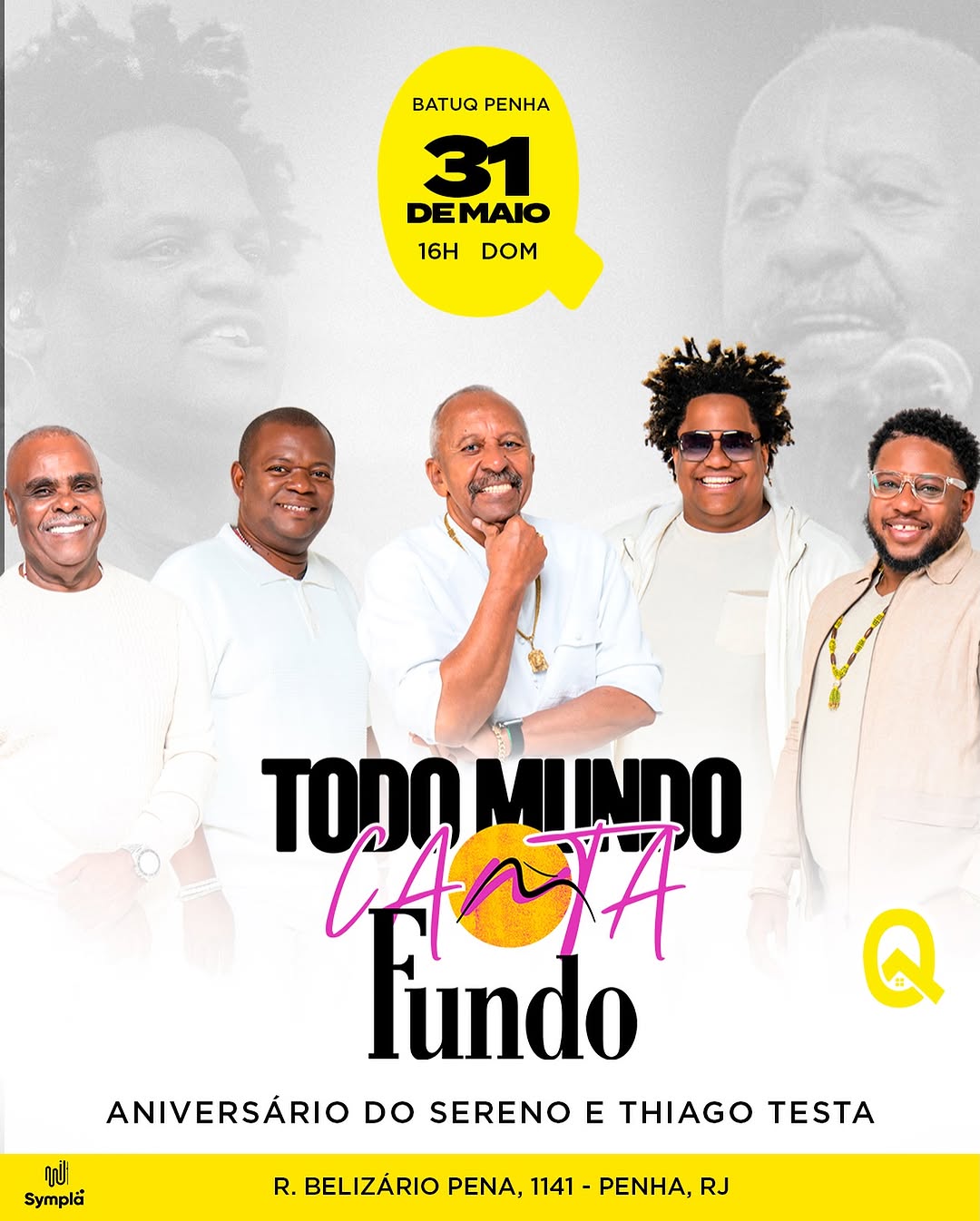 Todo Mundo Canta Fundo - Edição Especial de Aniversário do Sereno e Thiago Testa — BATUQ, Rio de Janeiro