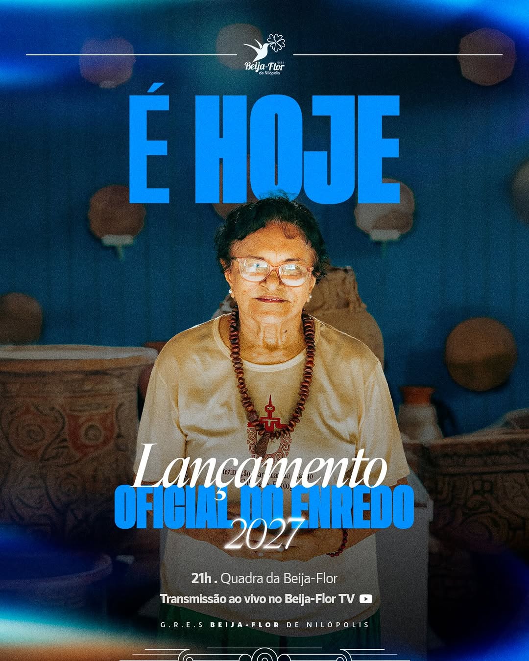 Lançamento do Enredo para o Carnaval 2027 — Beija-Flor de Nilópolis, Rio de Janeiro