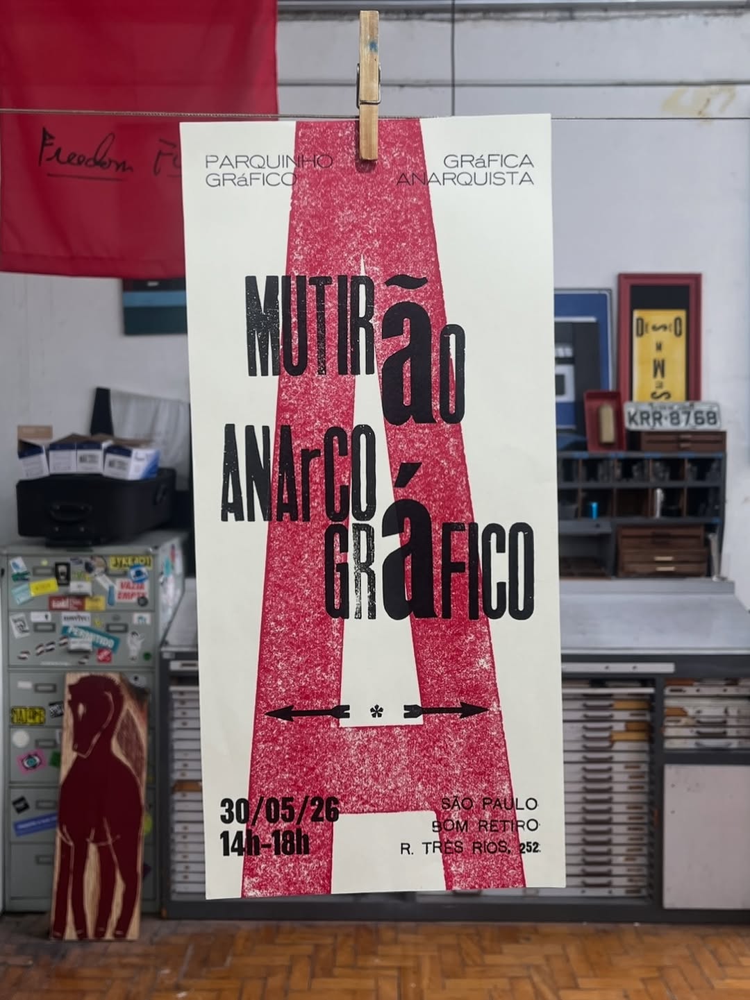 Mutirão Anarcográfico — Casa do Povo, Bom Retiro, São Paulo