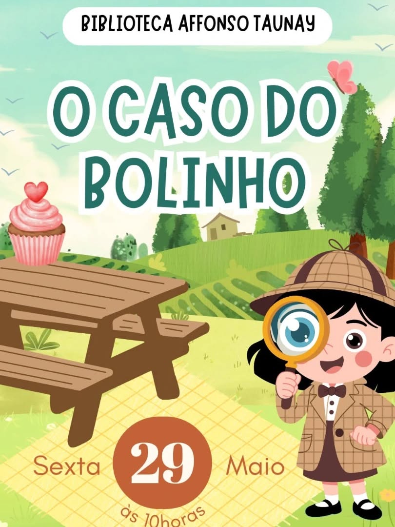 Semana do Brincar - Contação de histórias: O Caso do Bolinho — Biblioteca Affonso Taunay, Mooca, São Paulo