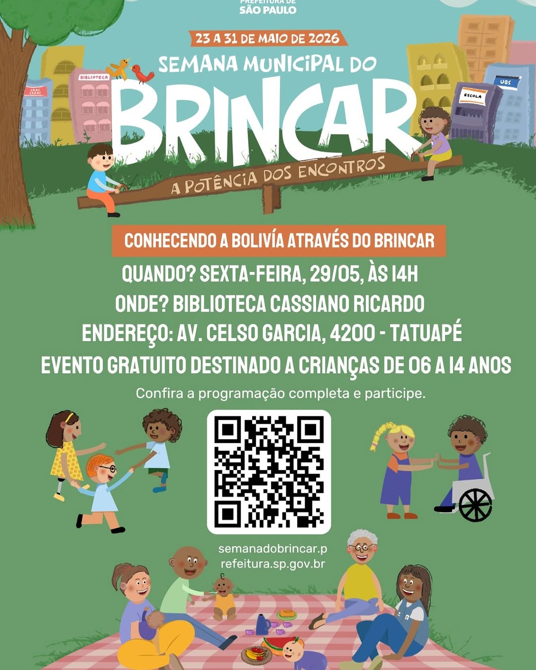 Semana Municipal do Brincar