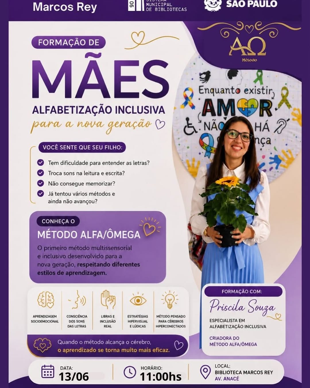 Mães: Alfabetização Inclusiva para a Nova Geração