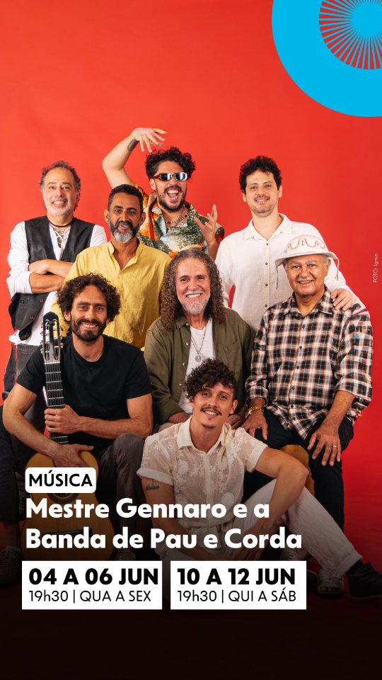 Mestre Gennaro e a Banda de Pau e Corda — CAIXA Cultural Recife, Recife Antigo, Recife