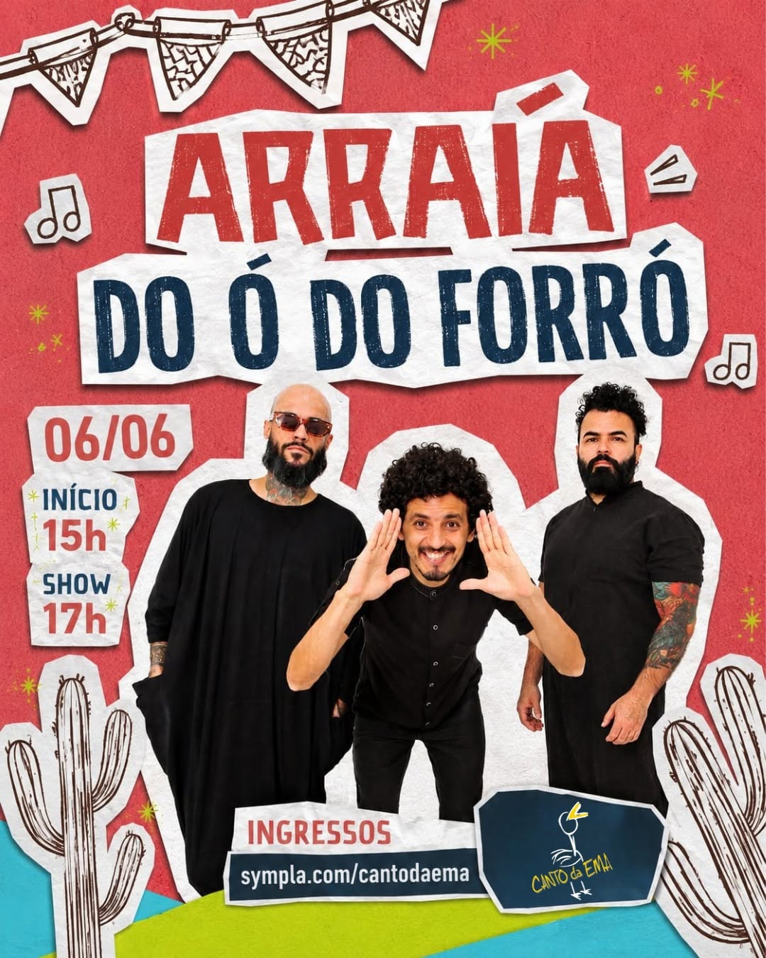 Arraiá do Ó do Forró no Tardes do Canto — Canto da Ema, Pinheiros, São Paulo