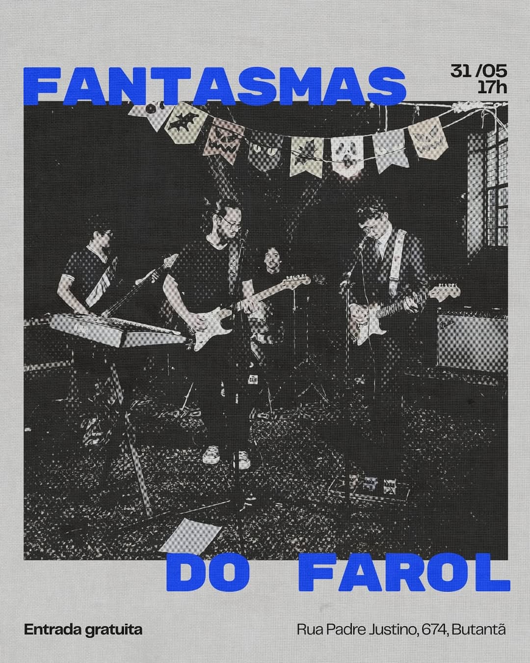 Show dos Fantasmas do Farol — Centro Cultural Butantã, Vila Sônia, São Paulo