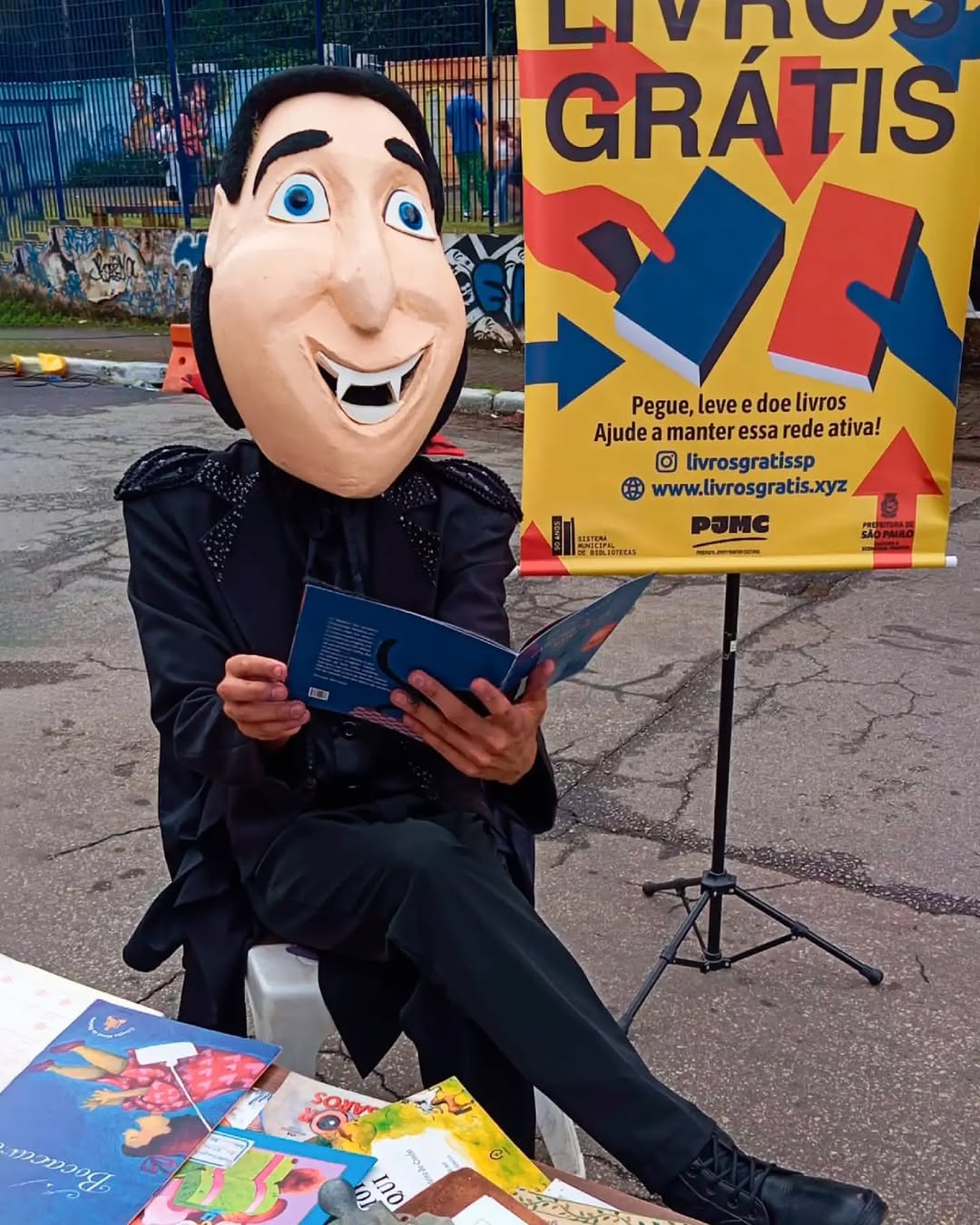 Ponto de Leitura do CCMButanta - Doação de livros