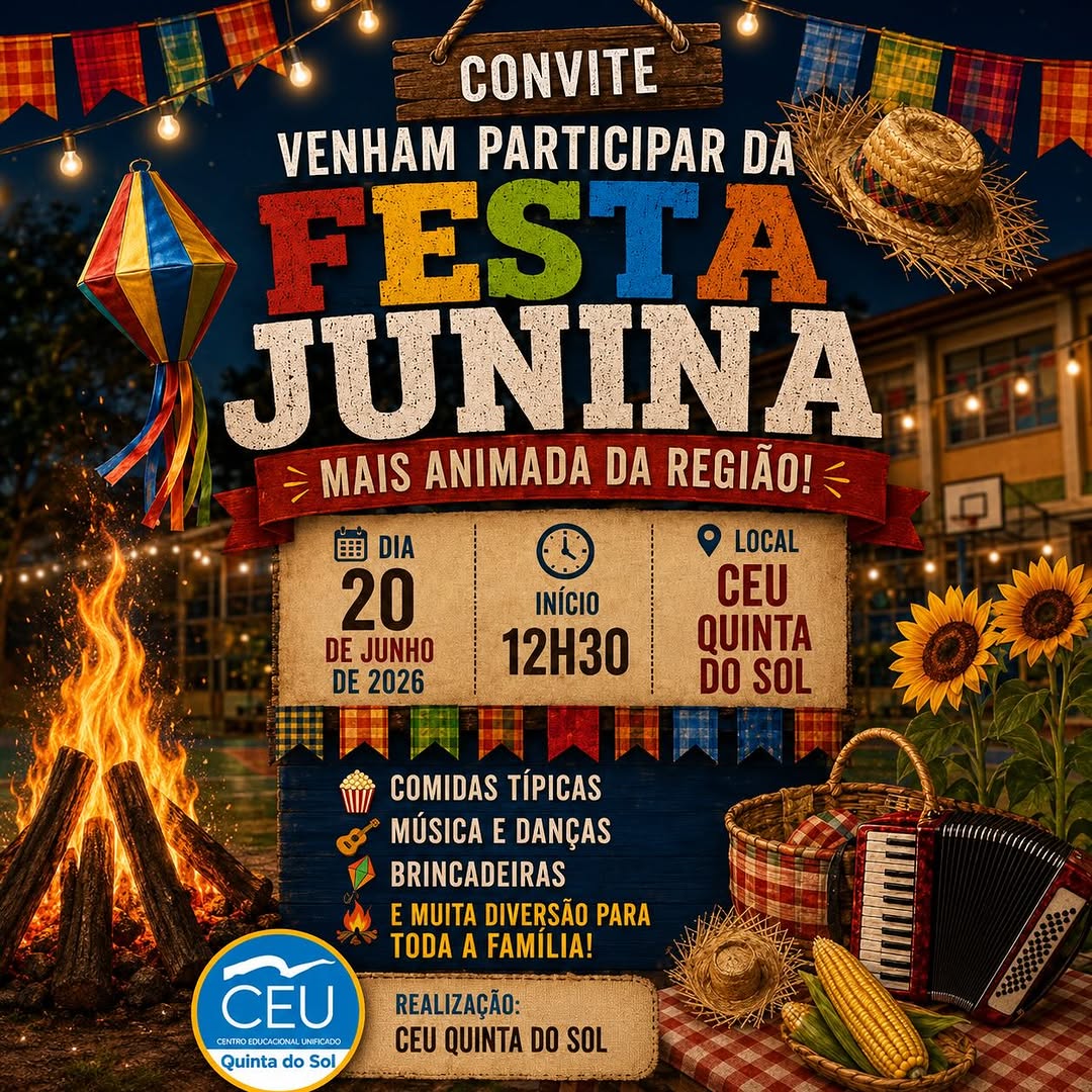 Festa Junina no CEU Quinta do Sol — CEU Quinta do Sol, Cangaíba, São Paulo