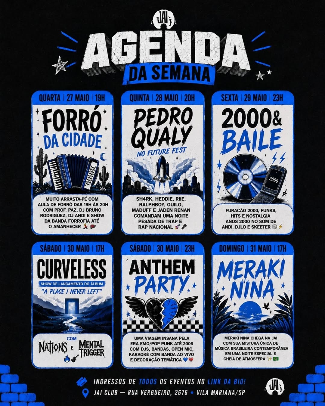 Forró da Cidade — Jai Club, Vila Mariana, São Paulo