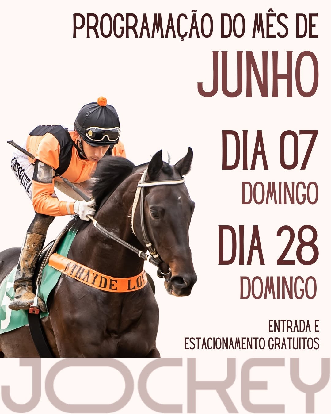 Corridas com Diversos Páreos — Jockey Club do Paraná, Tarumã, Curitiba