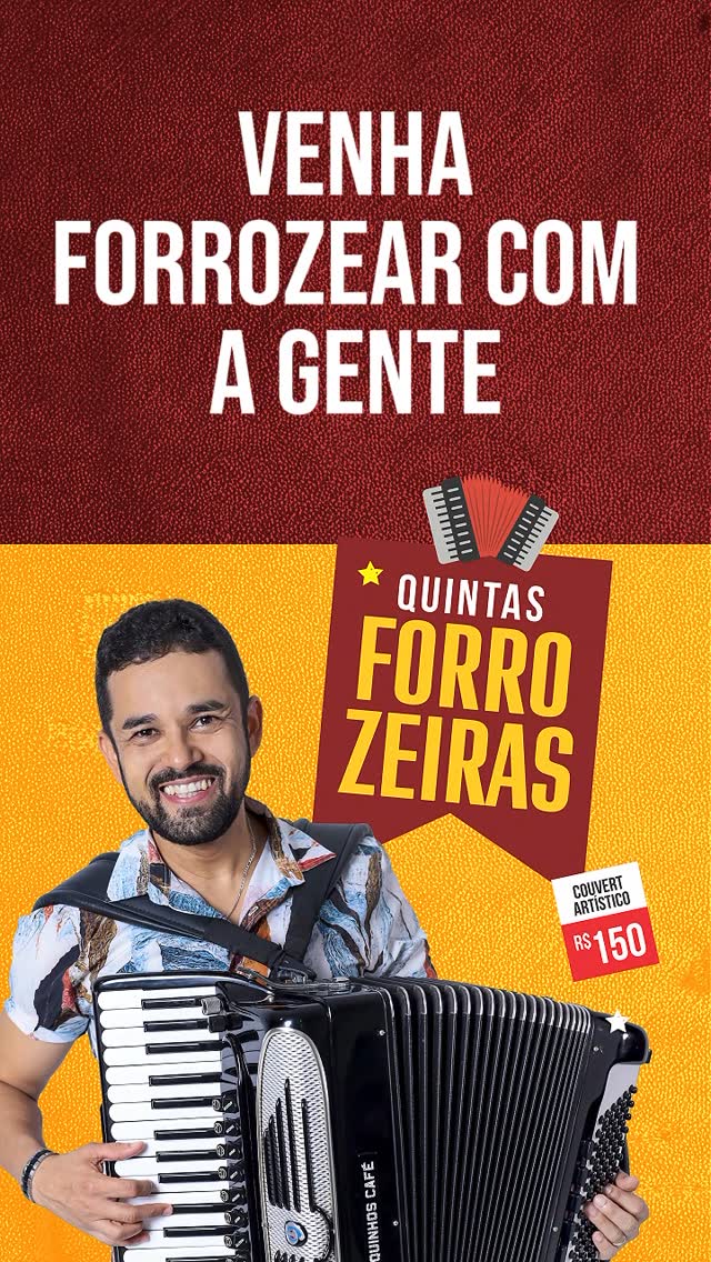 Quintas Forrozeiras com Marquinhos Café