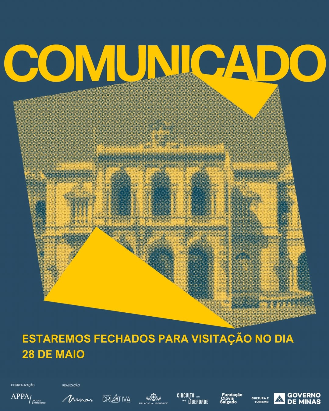Fechamento para visitação — Palacio da Liberdade BH, Funcionários, Belo Horizonte