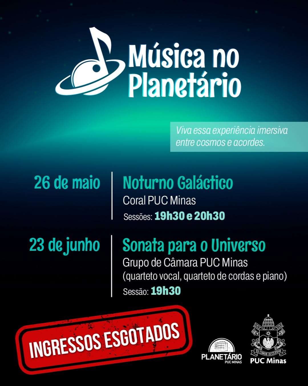 Sonata para o Universo — Museu PUC Minas, Coração Eucarístico, Belo Horizonte