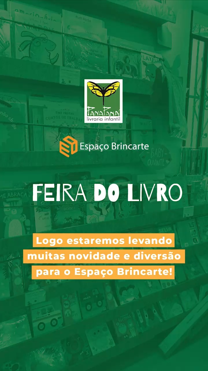 Feira do Livro na Escola Espaço Brincarte — PanaPaná Livraria Infantil, Vila Mariana, São Paulo