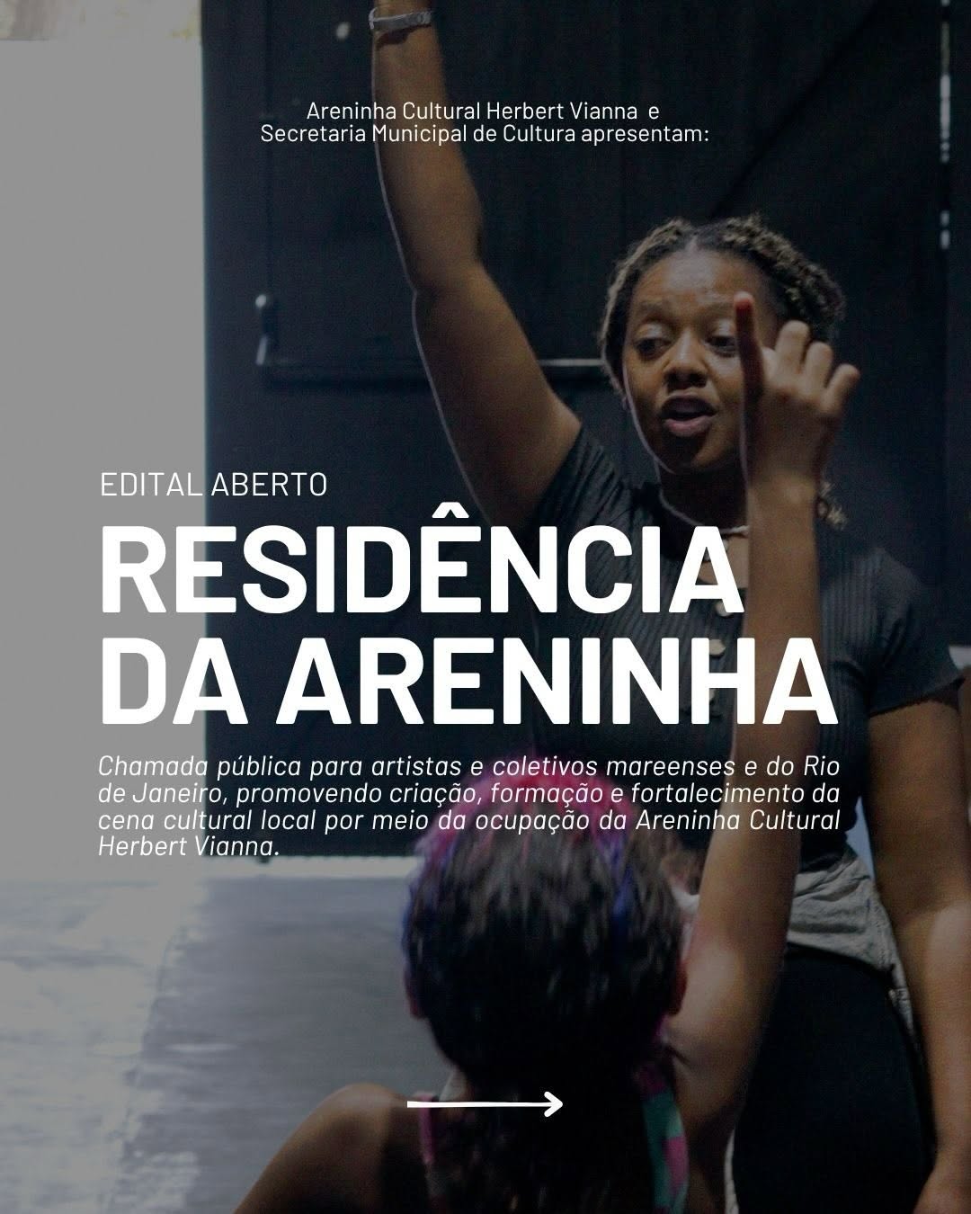 Inscrições Residência Artística Areninha Cultural Herbert Vianna