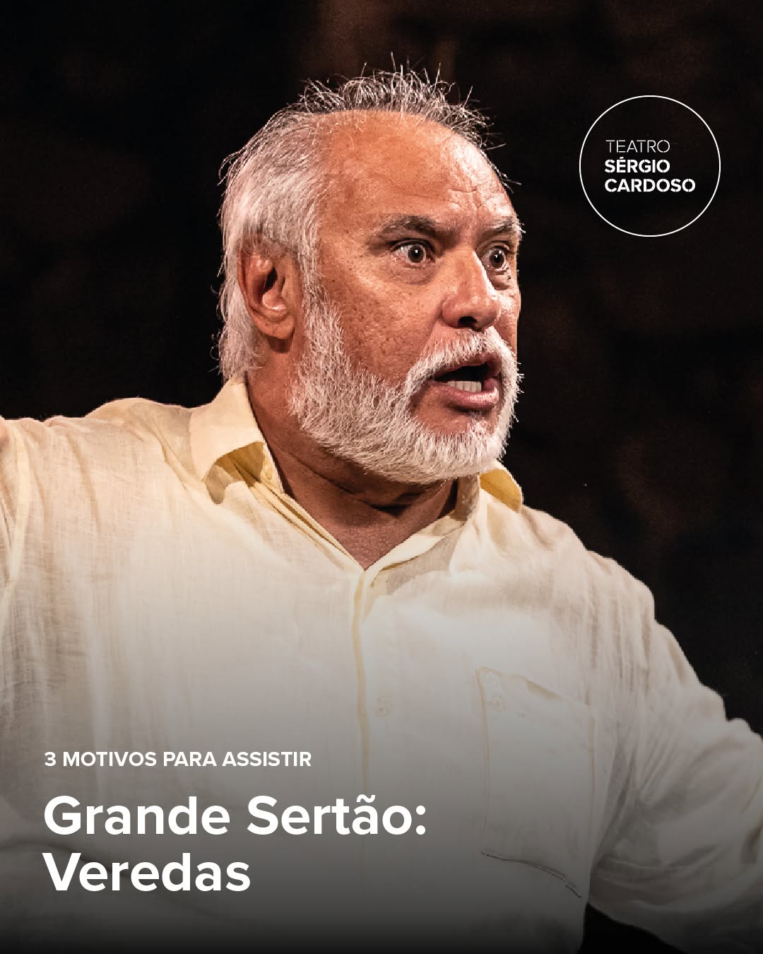 Grande Sertão: Veredas – 70 Anos — Teatro Sérgio Cardoso, Bela Vista, São Paulo