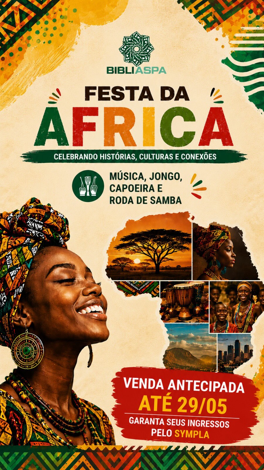 FESTA DA ÁFRICA NA BIBLI