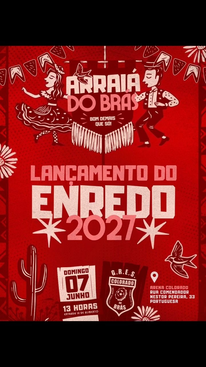 Lançamento do Enredo rumo ao Carnaval 2027