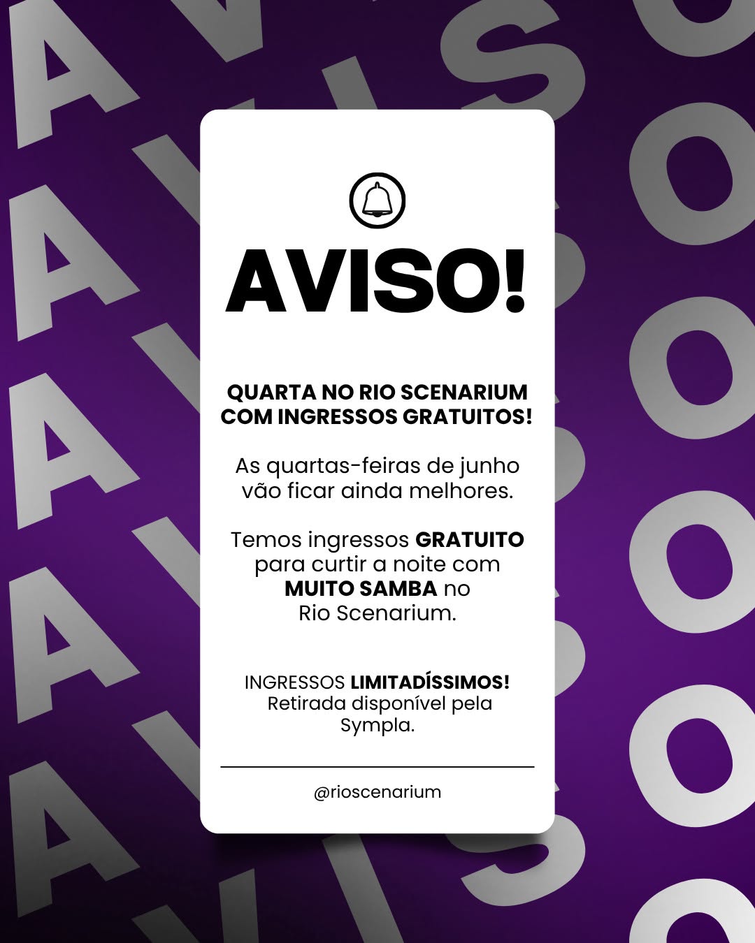 Quartas com Arruda — Rio Scenarium, Centro/Lapa, Rio de Janeiro