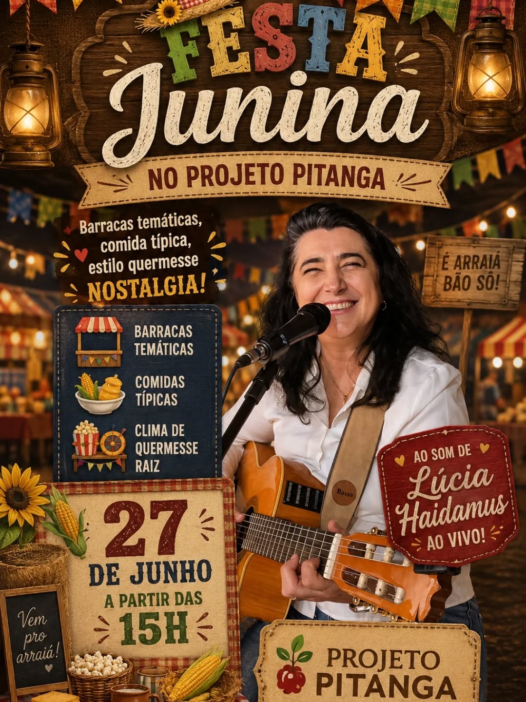 Arraiá do Projeto Pitanga — Coisa Mais Linda Bar, Bela Vista, São Paulo