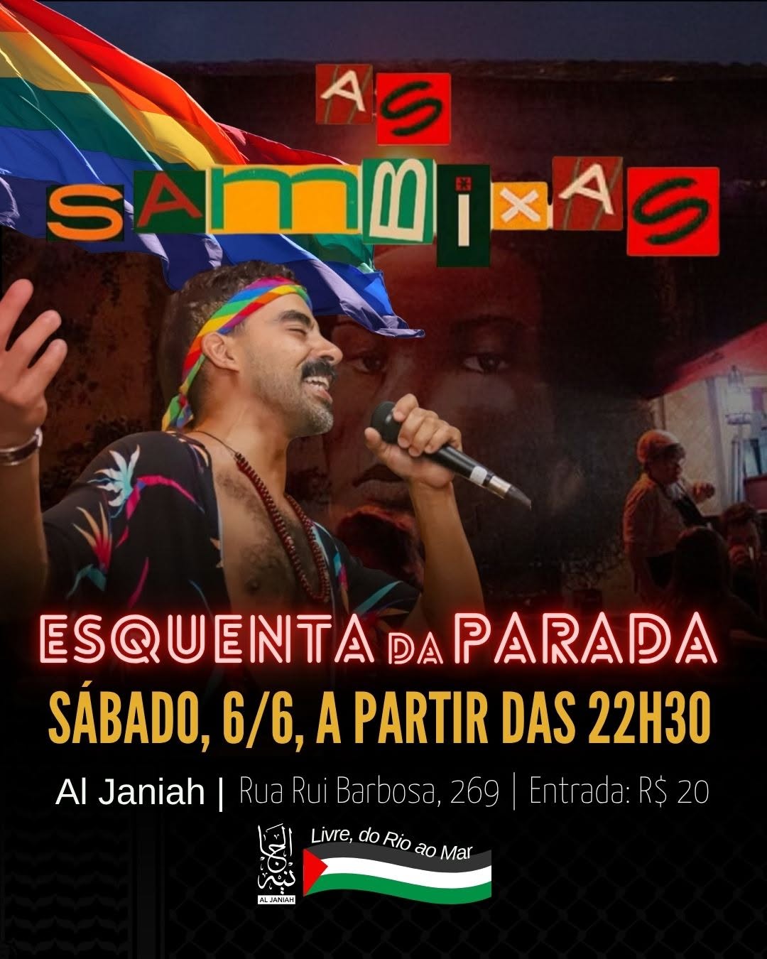Esquenta da Parada no Al Janiah — Al Janiah, Bela Vista, São Paulo
