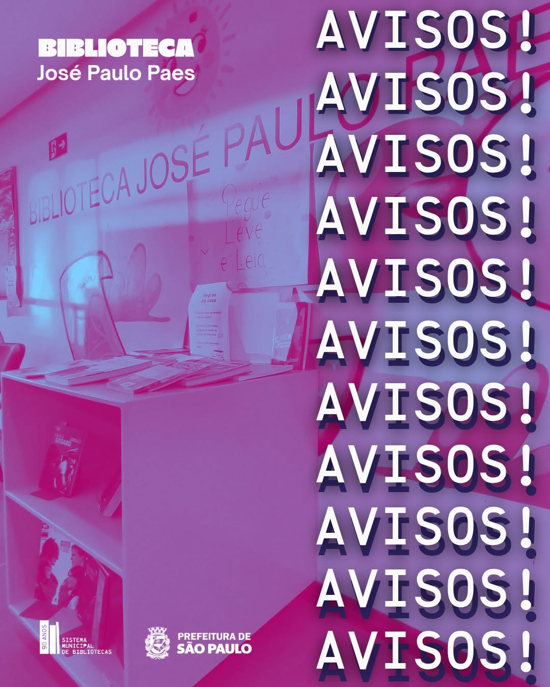 Biblioteca Fechada - Corpus Christi — Biblioteca José Paulo Paes, Penha, São Paulo