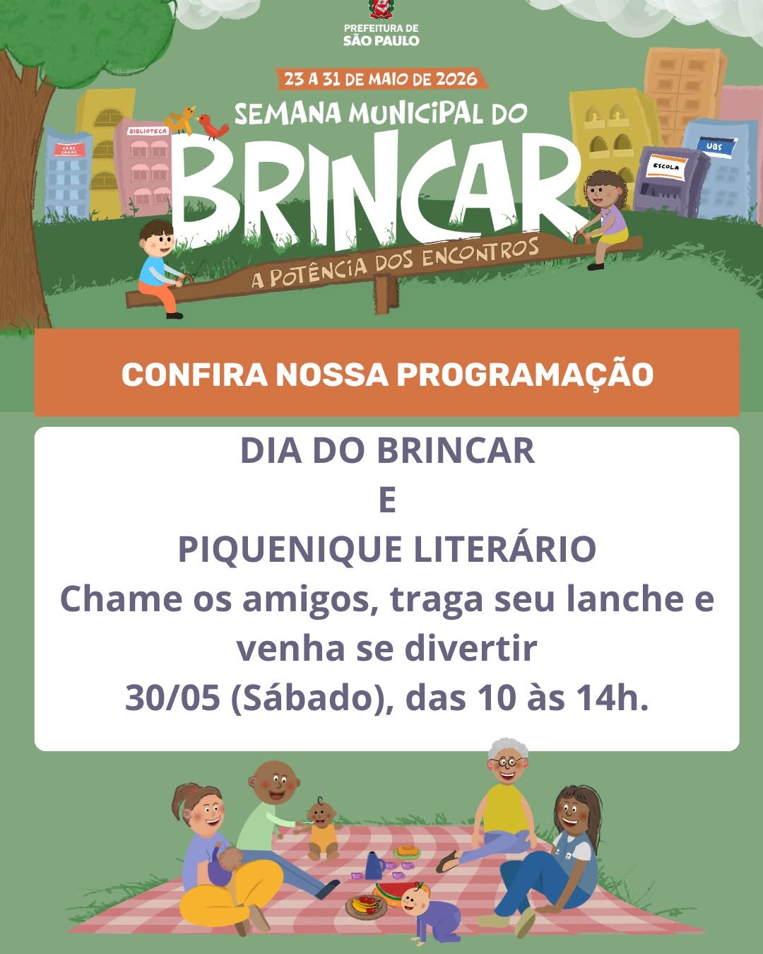 Brincadeira na Biblioteca